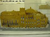 Teatro Cervantes. Maqueta de plastilina de Agustn Garzn