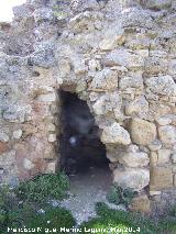 Castillo de Montejcar. Habitculo de la Torre del Homenaje