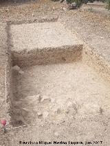 Plaza de Armas del Cerro de La Muela. Excavacin norte