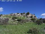Poblado prehistrico del Cerro Veleta. 