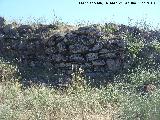 Oppidum de Giribaile. Gran Muralla. Muralla