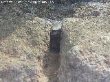Oppidum de Giribaile. Necrpolis Baja. Grapa de hierro
