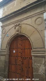 Casa de la Calle Horno Muoz n 11. Portada