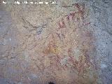 Pinturas rupestres del Poyo Bernab Grupo VI. Cabras