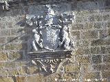 Castillo de Sabiote. Patio de Armas. Escudo