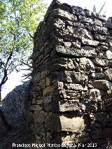 Cortijo el Mirador. Muro de piedra seca