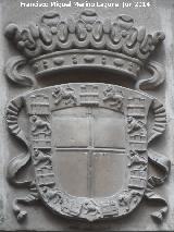 Casa de la Justicia. Escudo de Jan