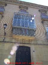 Casa de la Calle Ramn Milln n 5. Balcn cerrado