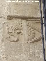 Casa de la Calle C�zar n� 8. Friso izquierdo