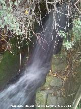 Molino de Vadohornillo. Cascada del caz