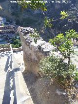 Castillo de La Iruela. Muralla de la Torre del Homenaje