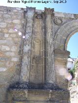 Iglesia de Santo Domingo. Columnas de la izquierda