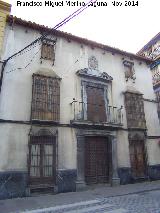 Casa de la Calle Carrera de las Monjas n 9. Fachada