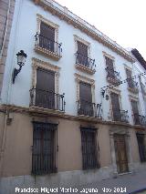 Casa de la Calle Carrera de las Monjas n 17. Fachada