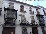 Casa de la Calle Carrera de las Monjas n 32. Fachada