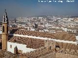 Iglesia de la Pursima Concepcin. Desde el Castillo de Lopera