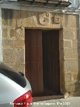 Casa de la Calle Pi�drola n� 12. Portada