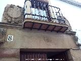 Casa de la Calle Bartolom Camacho n 8. Dintel