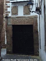 Casa de la Calle Postigo n 2. Portada