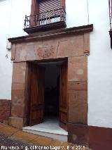 Casa de la Calle Bartolom Camacho n 6