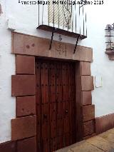 Casa de la Calle Postigo n 3. Portada