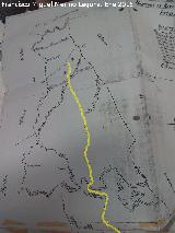 Cordel de Vllora. Mapa 1963