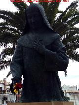 Monumento a Sor Mnica Toda de Jess. Estatua