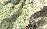 Cortijo de la Peuela. Mapa