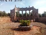 Cortijo Granja del Carmen. Restos de los jardines y su fuente