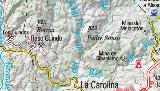 Cerro el Padre Santo. Mapa