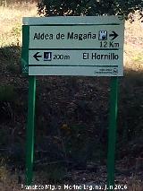 Cortijo del Hornillo. Cartel