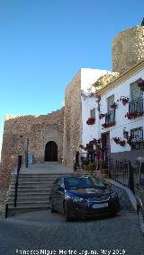 Castillo de llora. Puerta