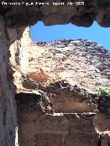 Castillo del Poyato. Detalle del segundo piso