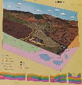 Salinas de Montej�car. Cartel de las salinas