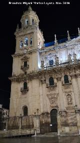 Catedral de Jan. Torre del Reloj. De noche