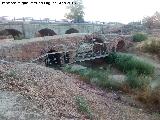 Puente romano de Villa del Ro. En su reconstruccin