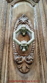 Casa de la Calle Real n 43. Aldaba