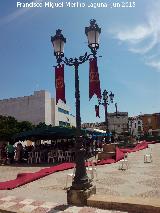 Plaza de la Constitucin. Farolas