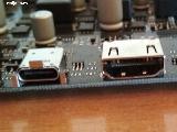 Hardware. Placa Base. USB Type-C y HDMI
