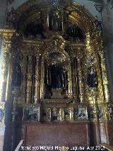 Baslica de San Ildefonso. Retablo de San Benito de Nursia