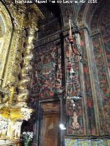 Baslica de San Ildefonso. Capilla de la Virgen de la Capilla. Frescos con el nio de las flores