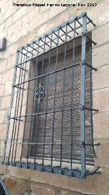 Casona de los Prez Caballero. Reja de rosetas