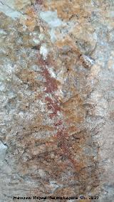 Pinturas rupestres del Abrigo de los Caones III. Barra grande