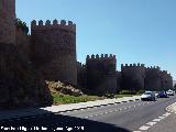 Muralla de vila. Muralla Oeste