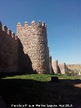 Muralla de vila. Muralla Norte