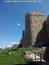 Muralla de vila. Muralla desde el Pozo de la Nieve
