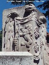 Palacio de los guila. Escudo de su lonja