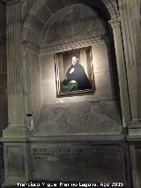 Catedral de vila. Librera del Cabildo. Sepulcro