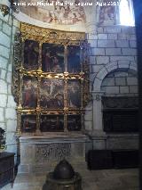 Catedral de vila. Capilla de las Cuevas. Retablo