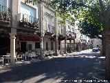 Plaza Infante Don Juan Manuel. Soportales